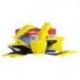 Polisport, sada plastů, Suzuki RMZ 250 `10-18 žlutá barva OEM